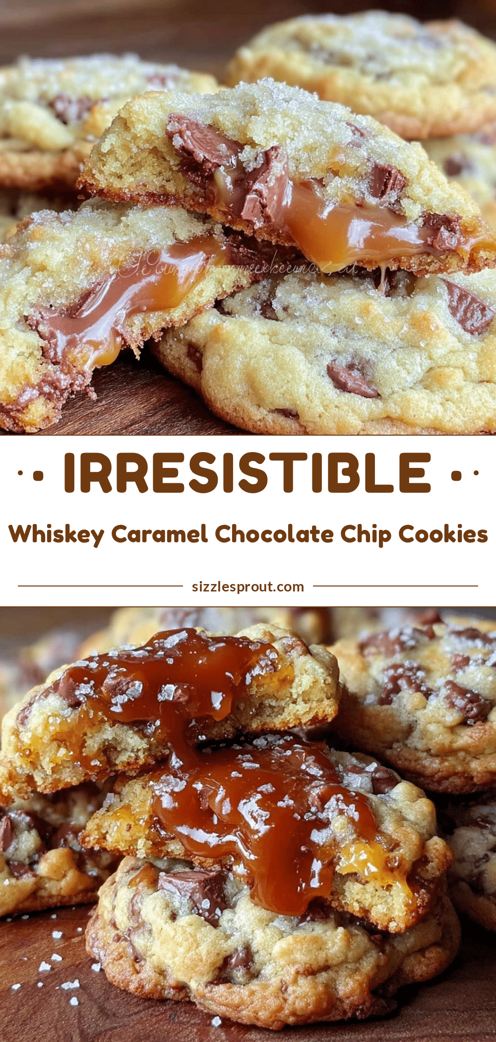whiskey caramel chocolate chip cookies recipe