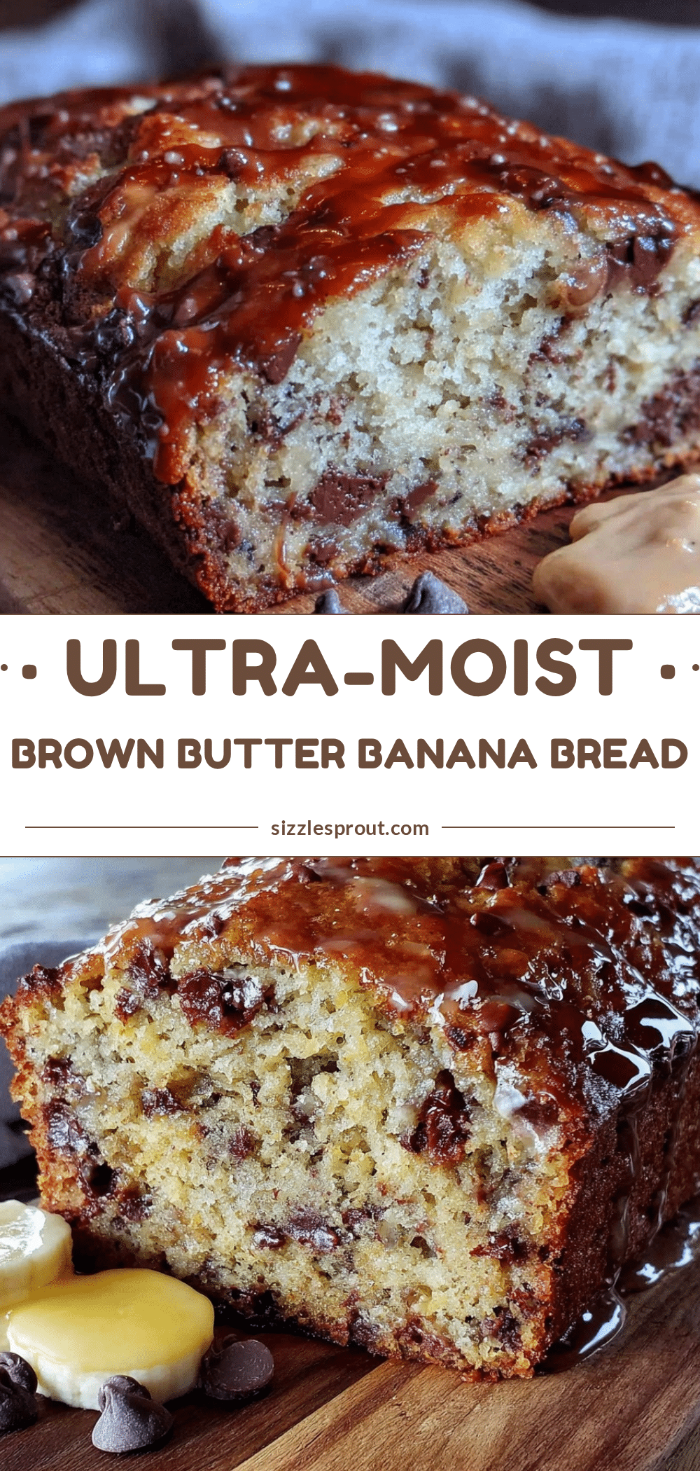 brown butter banana bread recipe