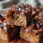 chewy homemade chocolate chip granola bars - featured image