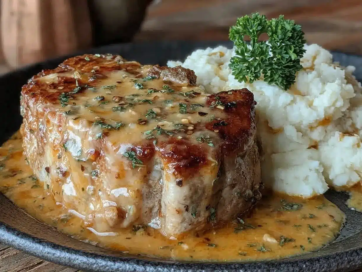 cozy crockpot creamy ranch pork chops preparation steps