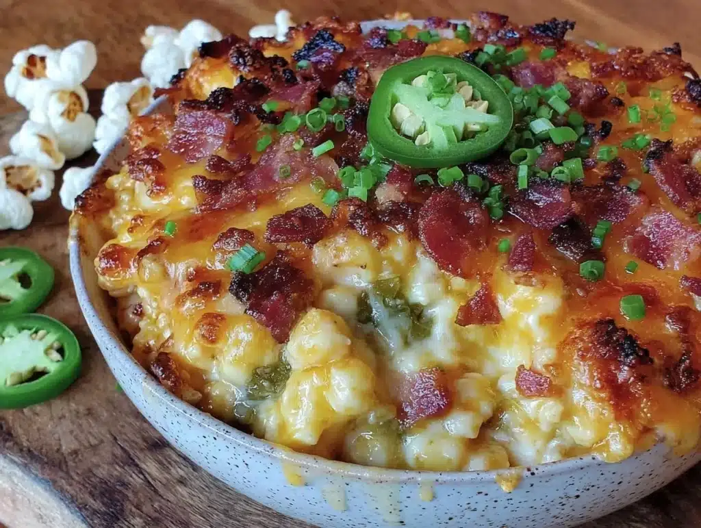 creamy loaded jalapeño popper corn dip - featured image