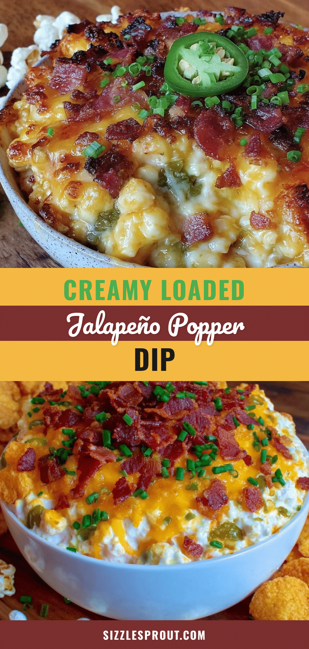 creamy loaded jalapeño popper corn dip recipe