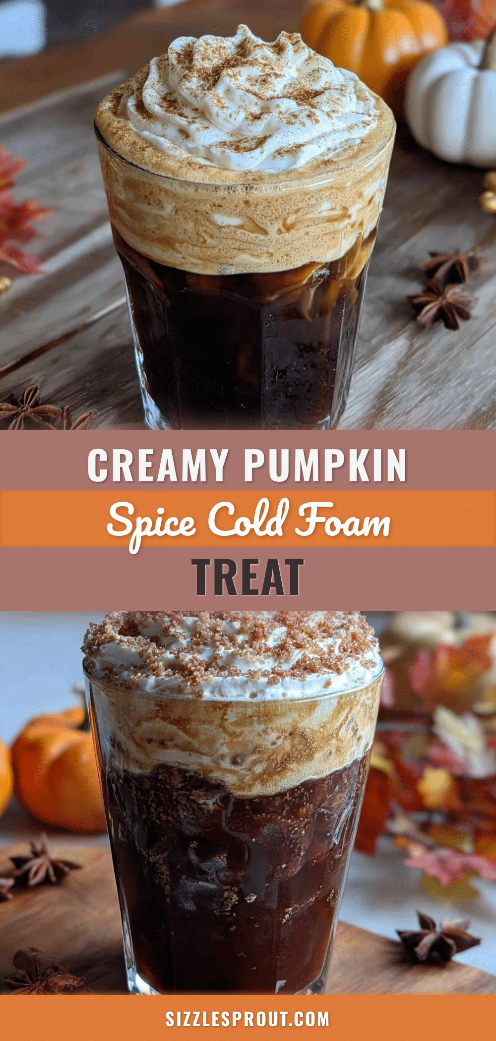 creamy pumpkin spice cold foam recipe