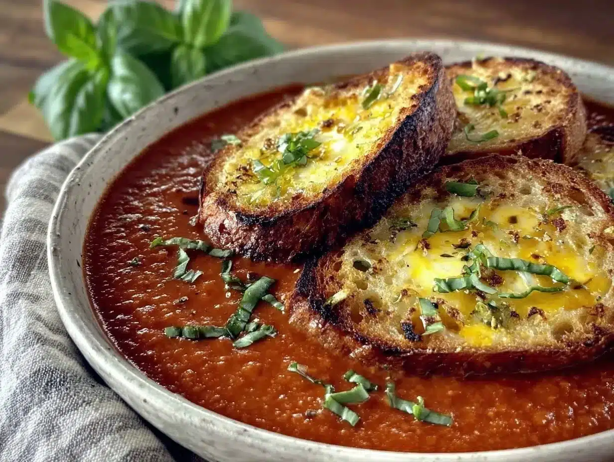 creamy roasted tomato basil soup preparation steps