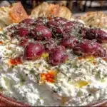 creamy whipped feta dip - featured image
