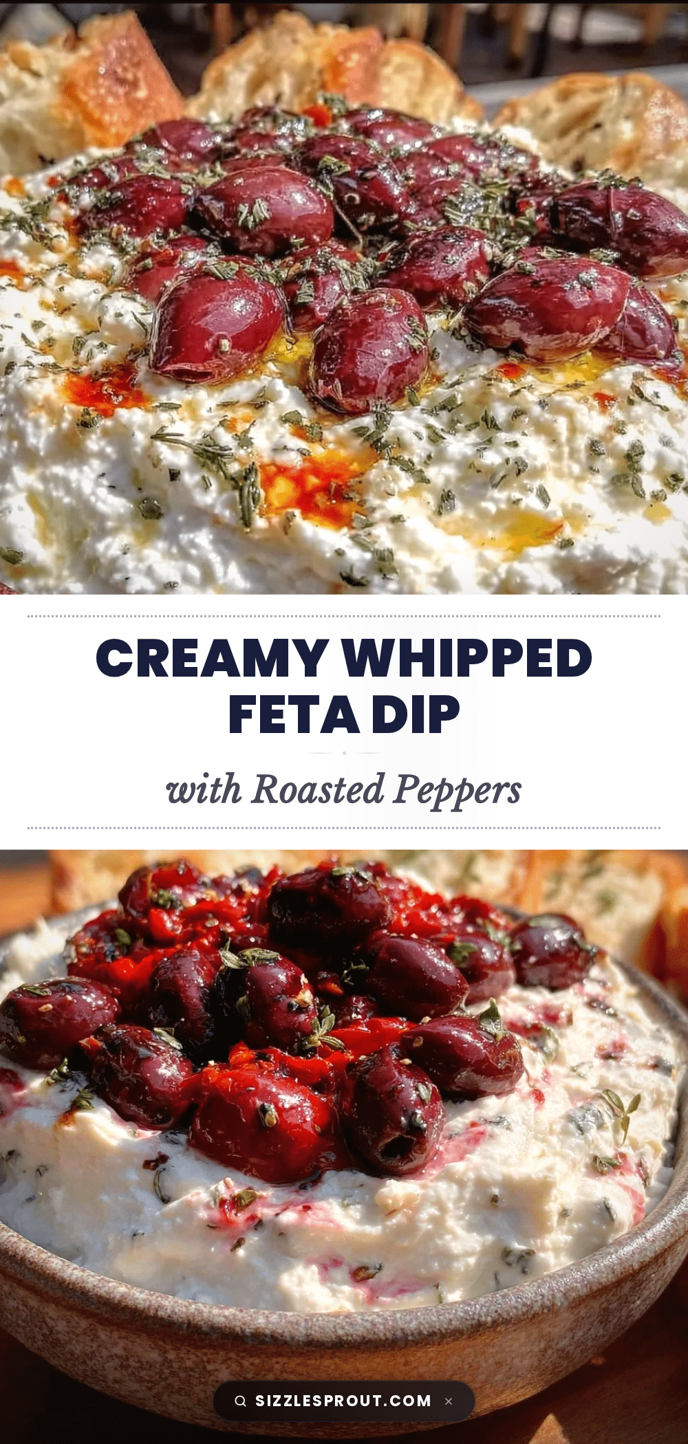 creamy whipped feta dip recipe
