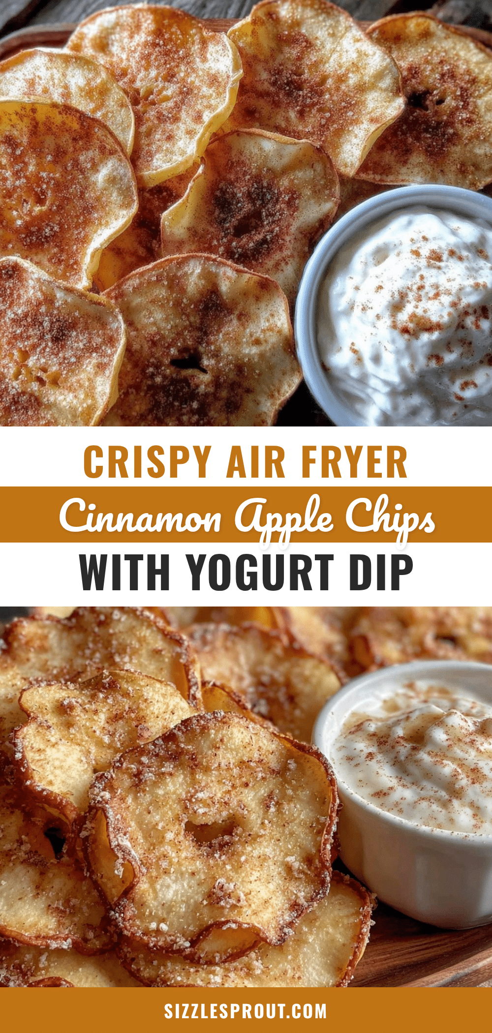 crispy air fryer cinnamon apple chips recipe