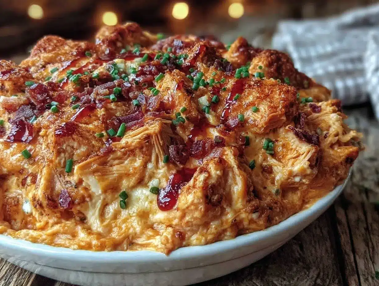 crispy buffalo chicken dip preparation steps