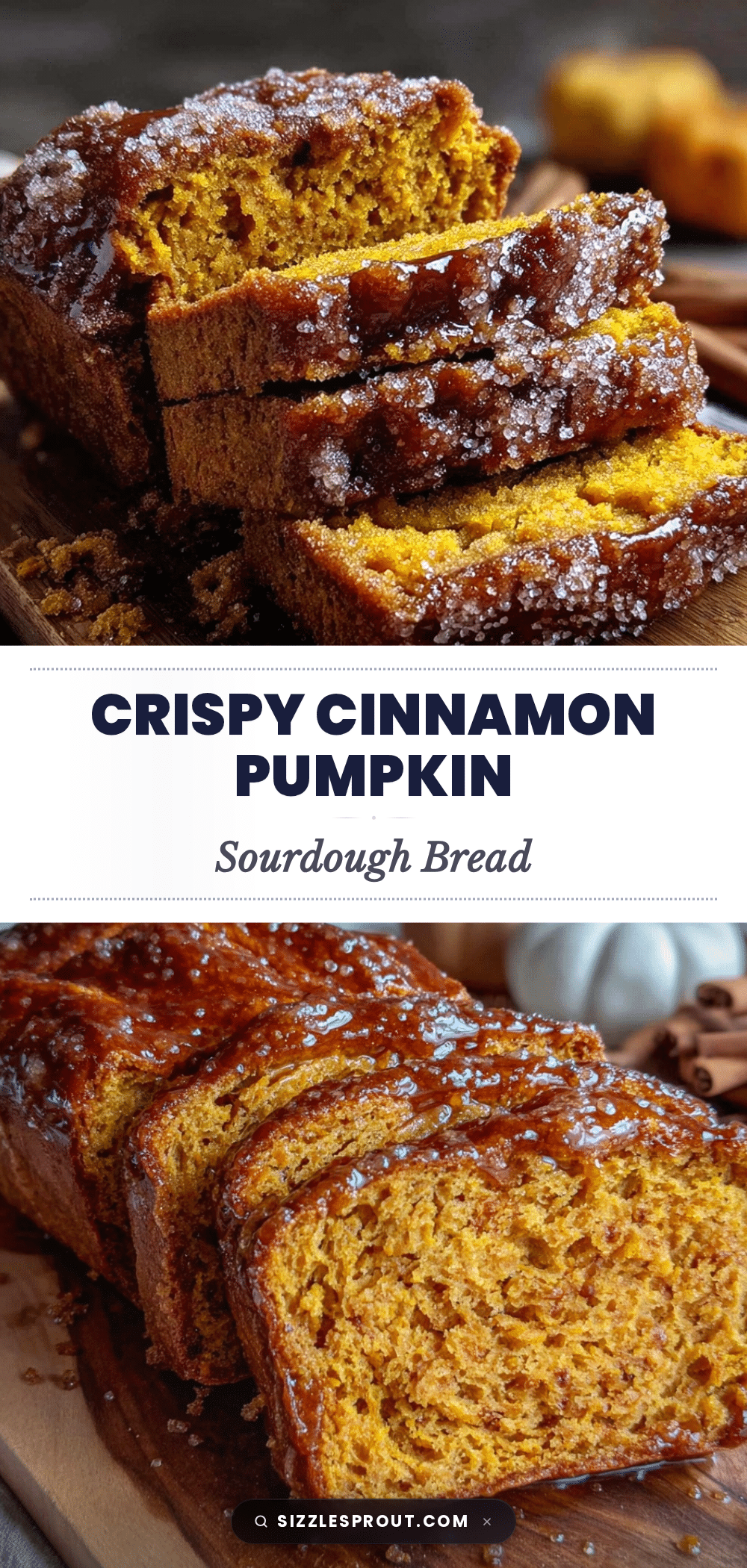 crispy sourdough pumpkin discard bread recipe