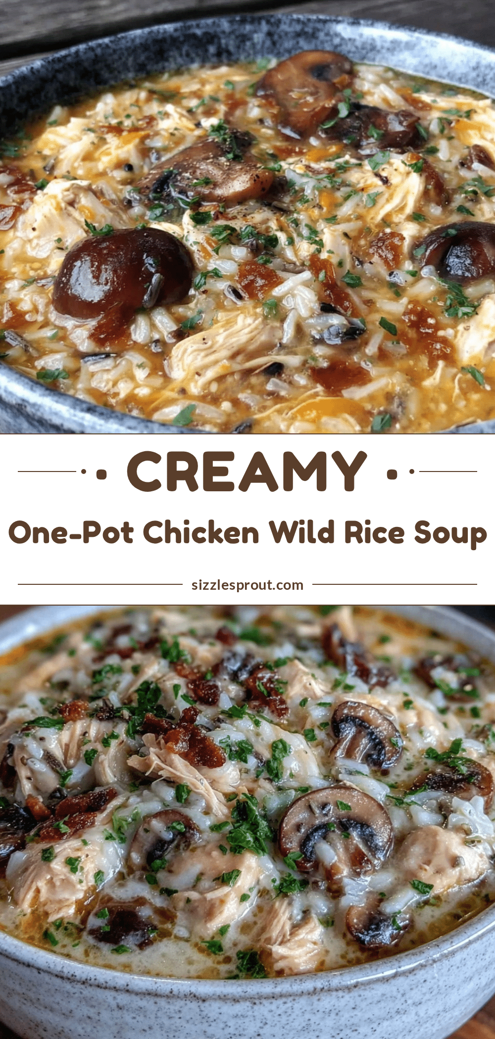 crockpot chicken and wild rice soup recipe