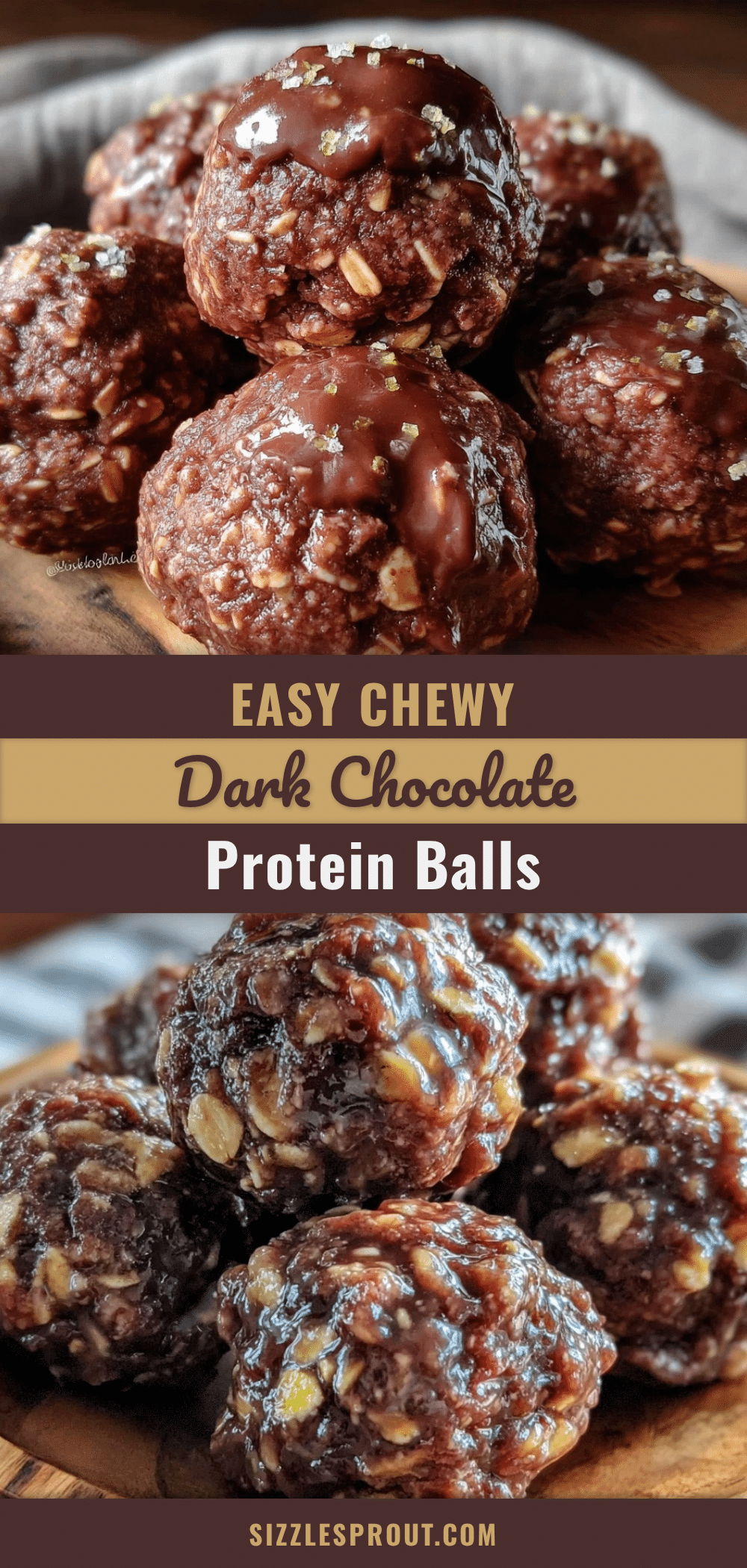 dark chocolate protein balls recipe