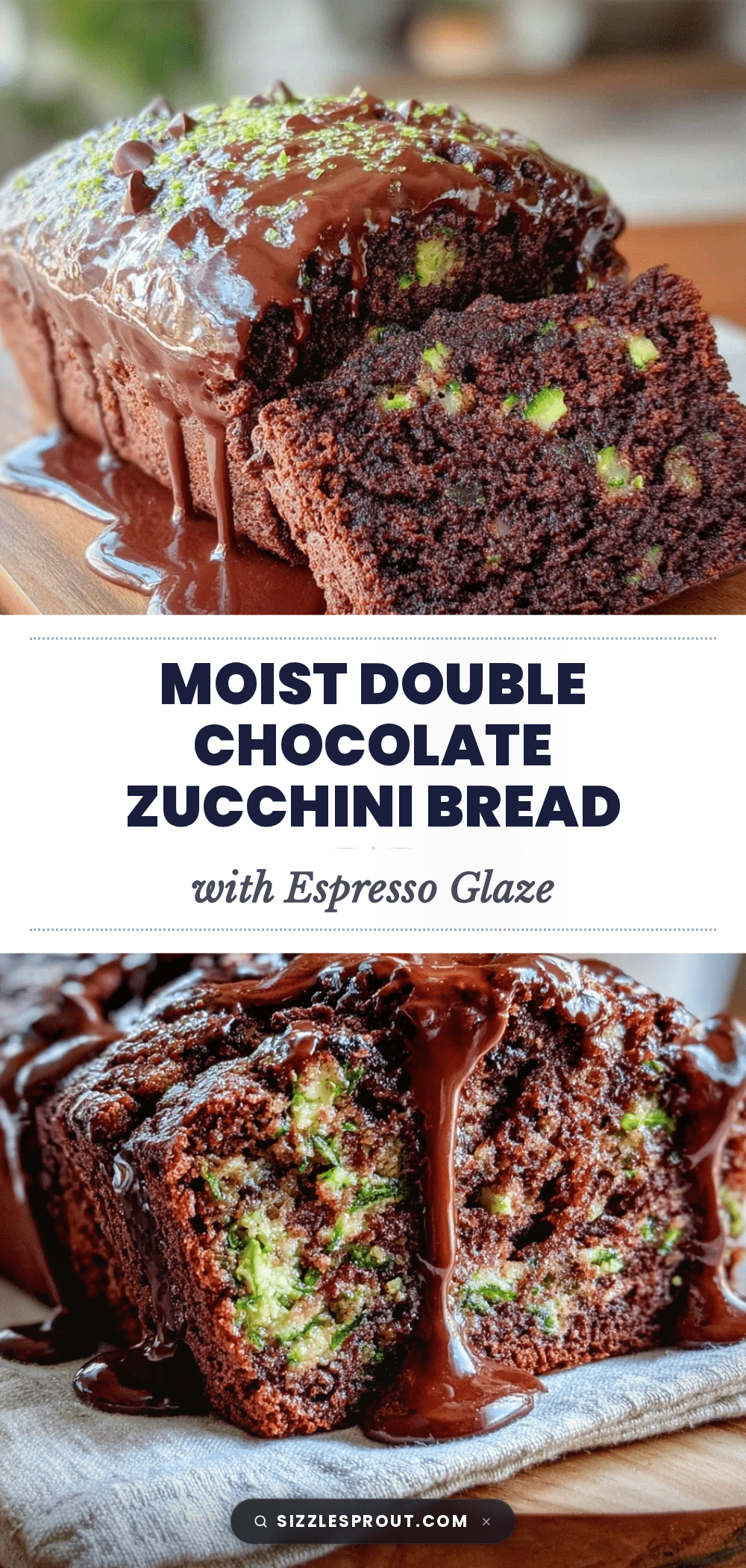 double chocolate zucchini bread recipe