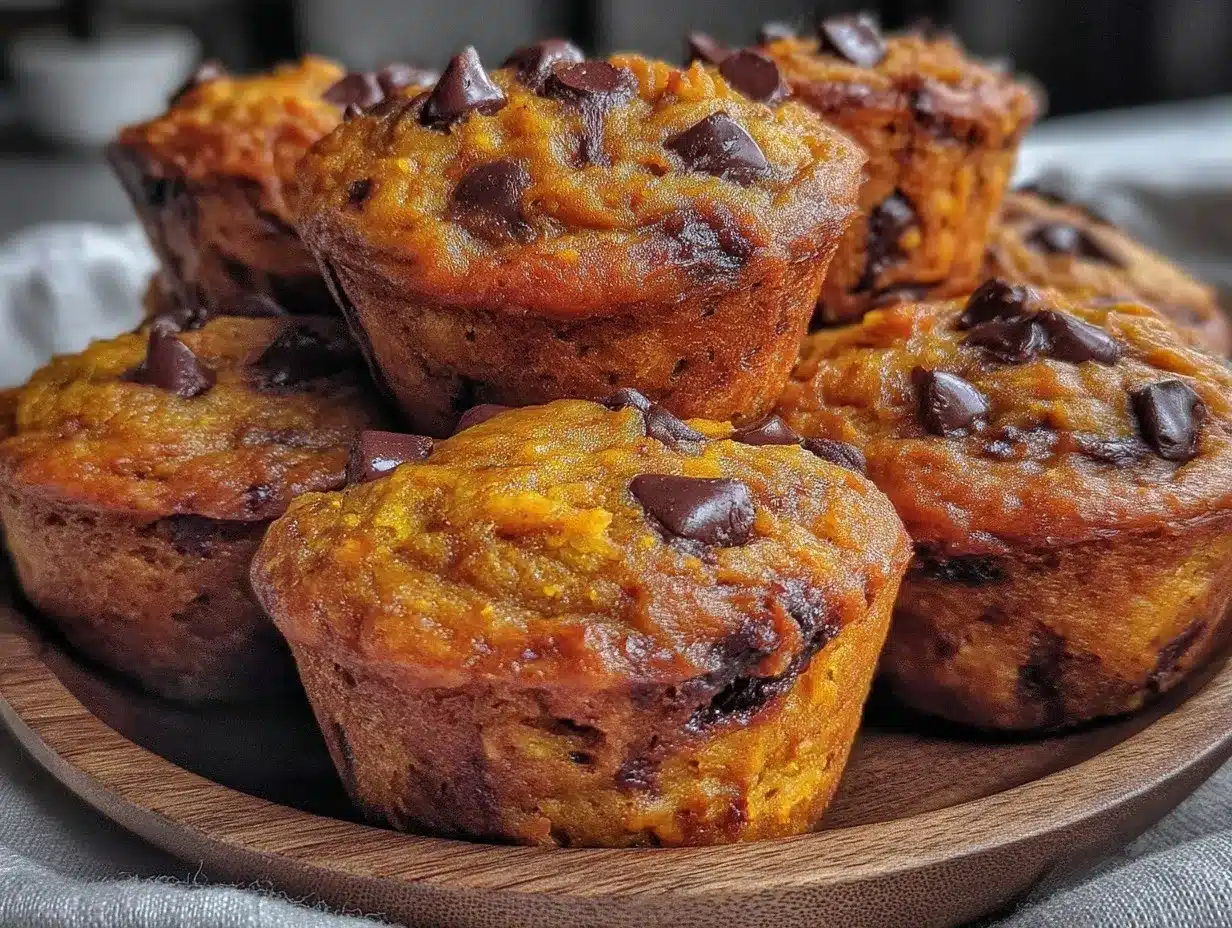 freezer-friendly pumpkin chocolate chip muffins preparation steps