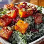fresh harvest kale salad - featured image