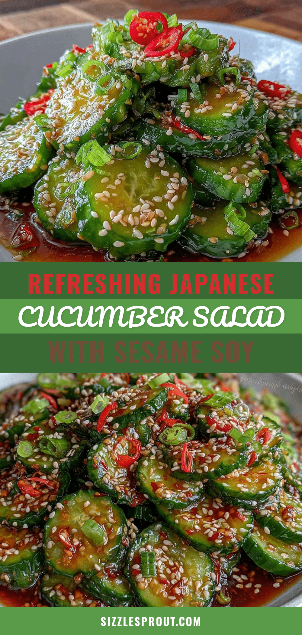 Fresh Japanese Cucumber Salad recipe