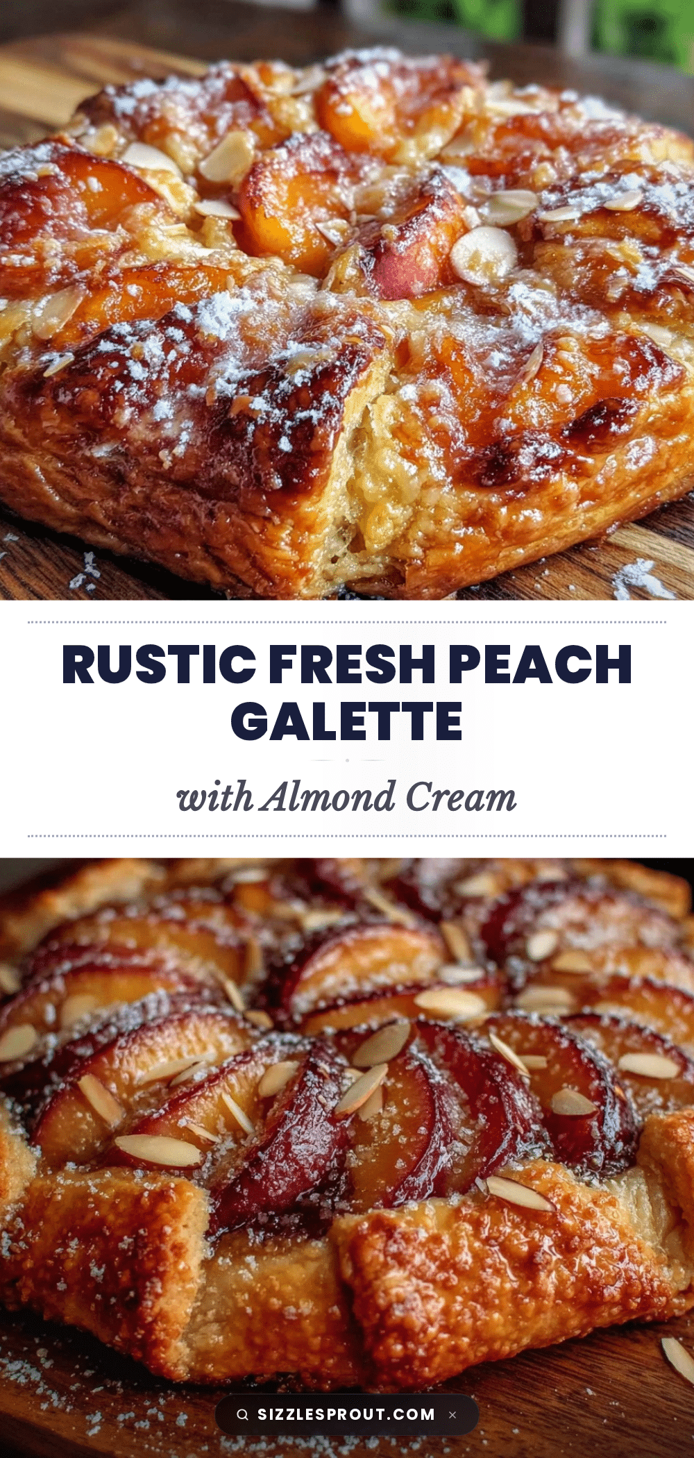 fresh peach galette recipe