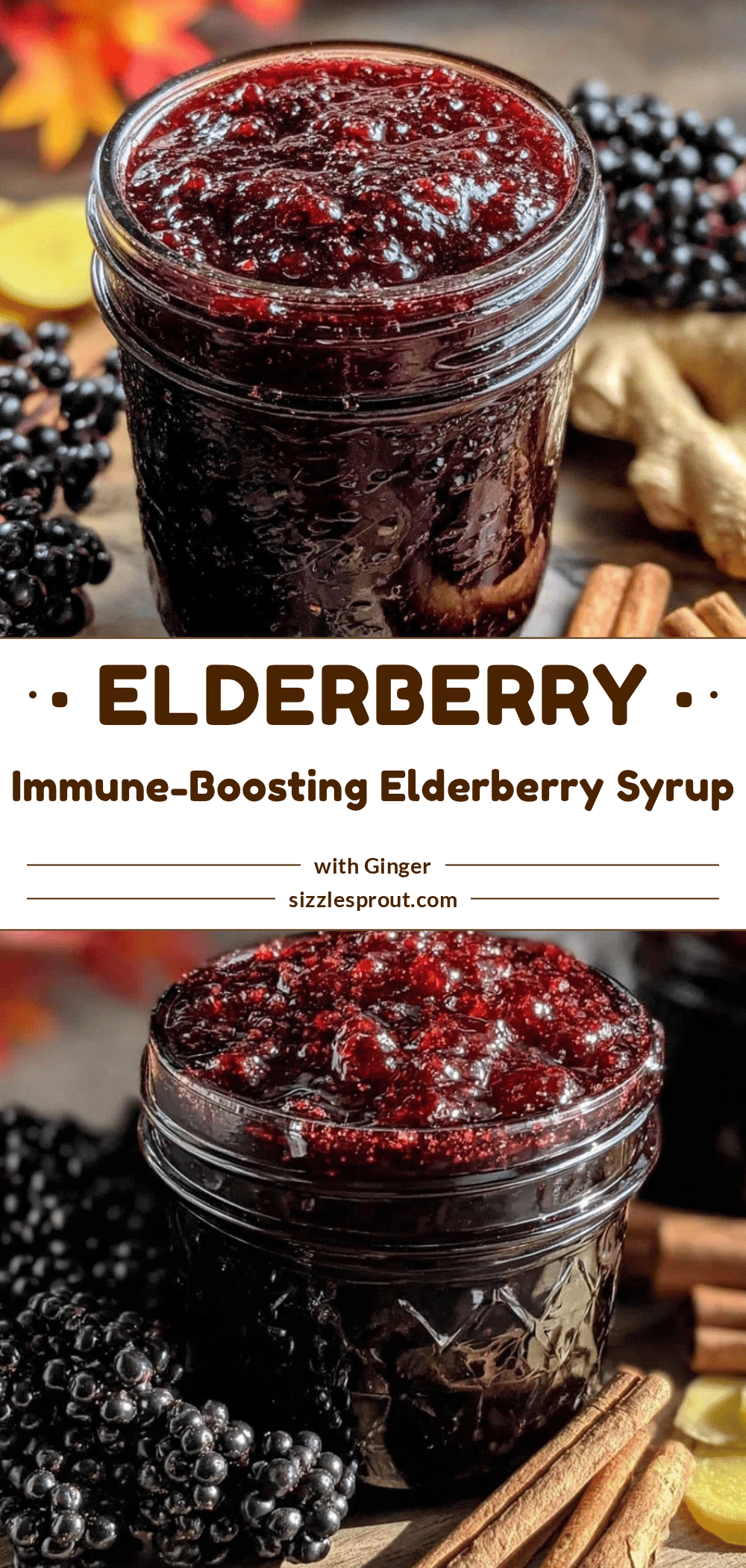 healthy homemade elderberry syrup recipe