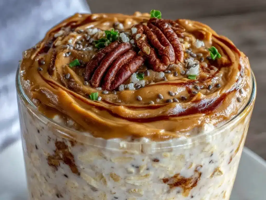 healthy meal prep egg white protein overnight oats - featured image