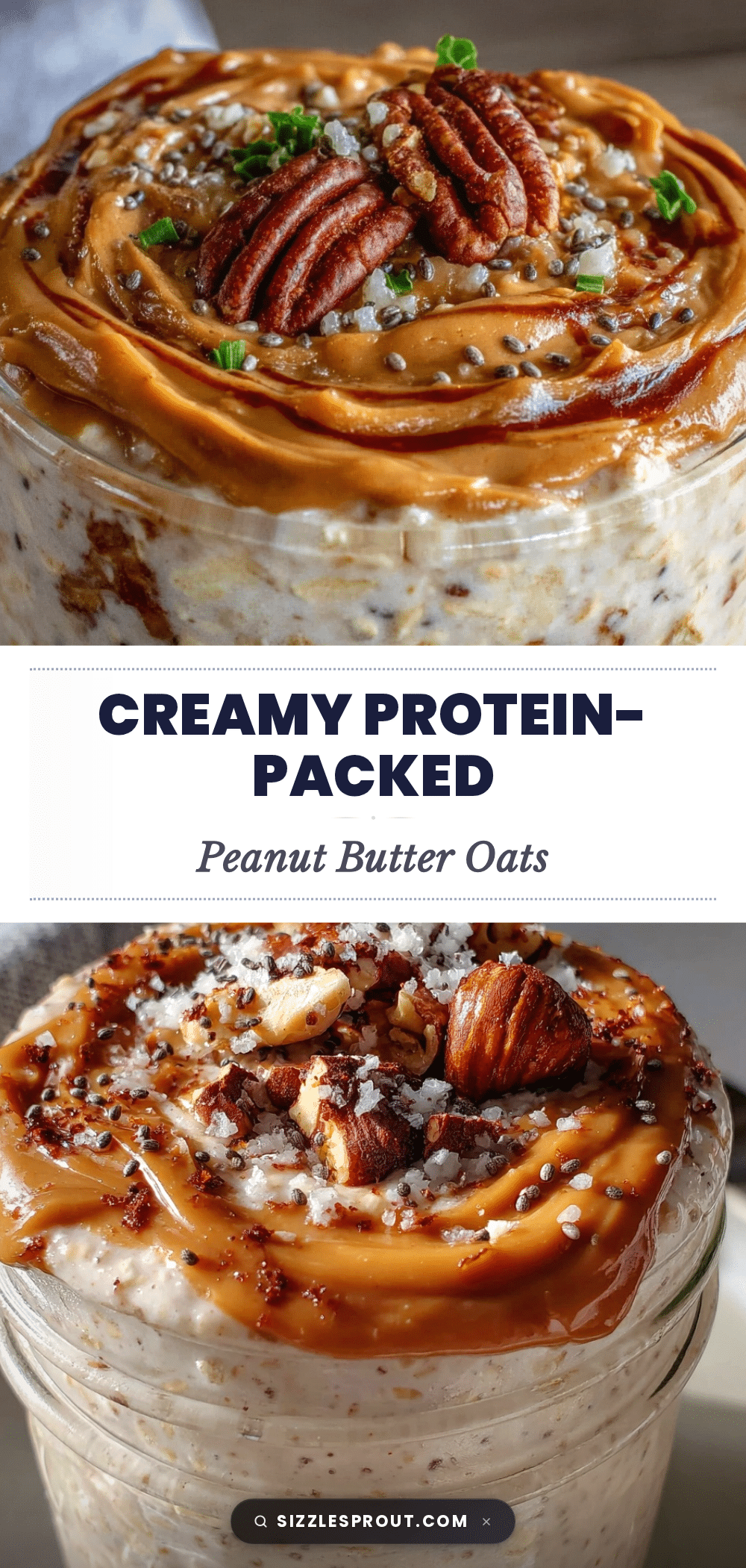 healthy meal prep egg white protein overnight oats recipe