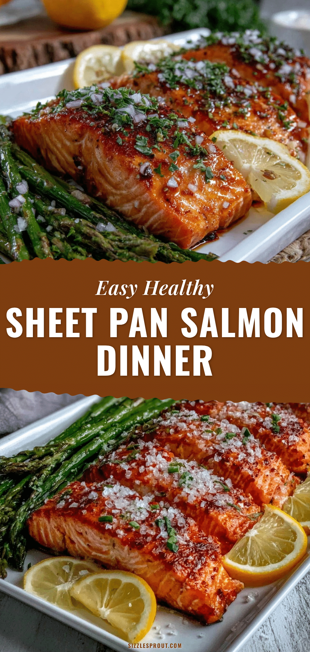 healthy sheet pan salmon recipe