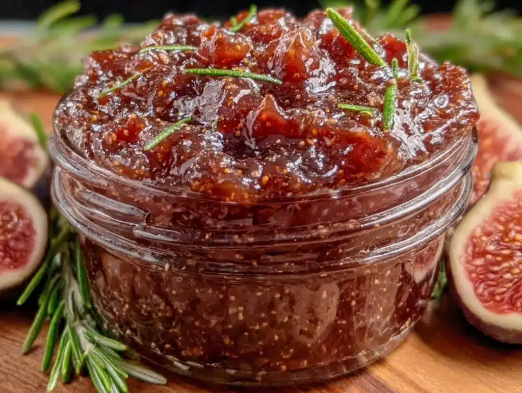 homemade fig jam - featured image