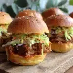 honey sriracha pulled pork sliders - featured image