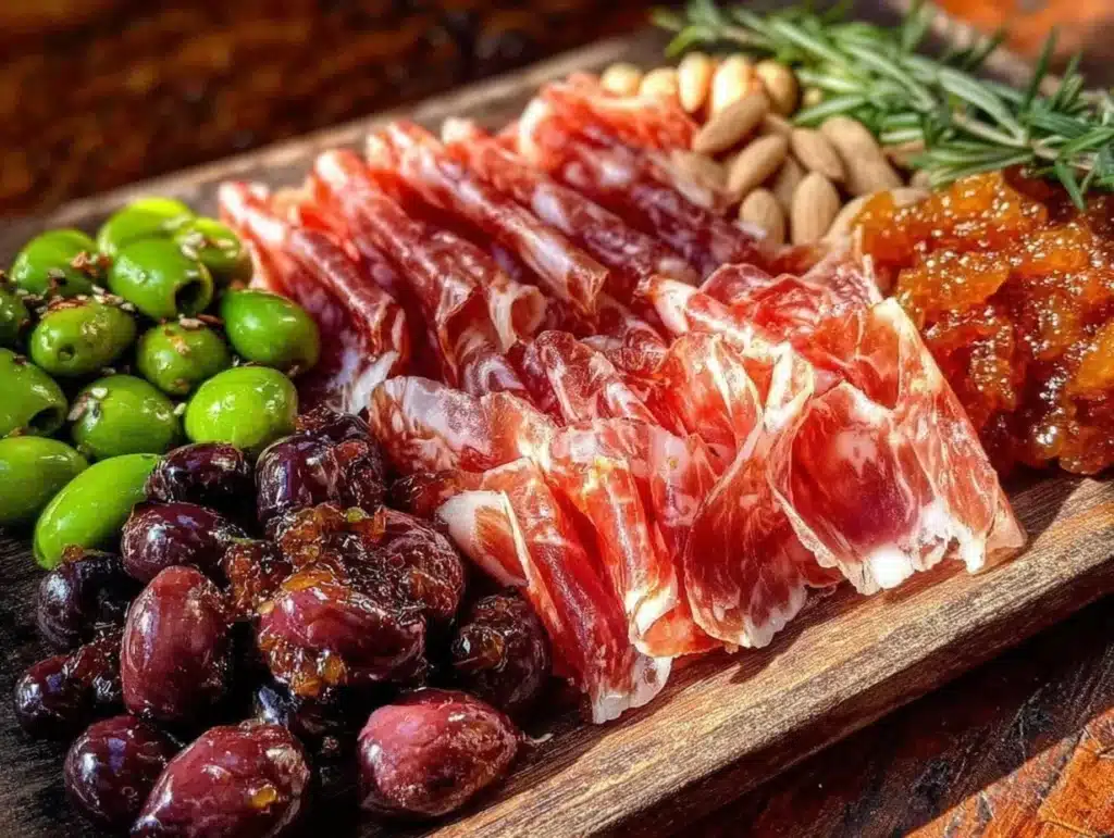Italian Antipasto Charcuterie Board - featured image