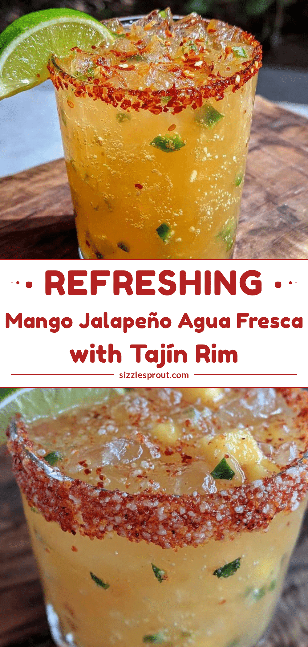 mango jalapeño agua fresca recipe