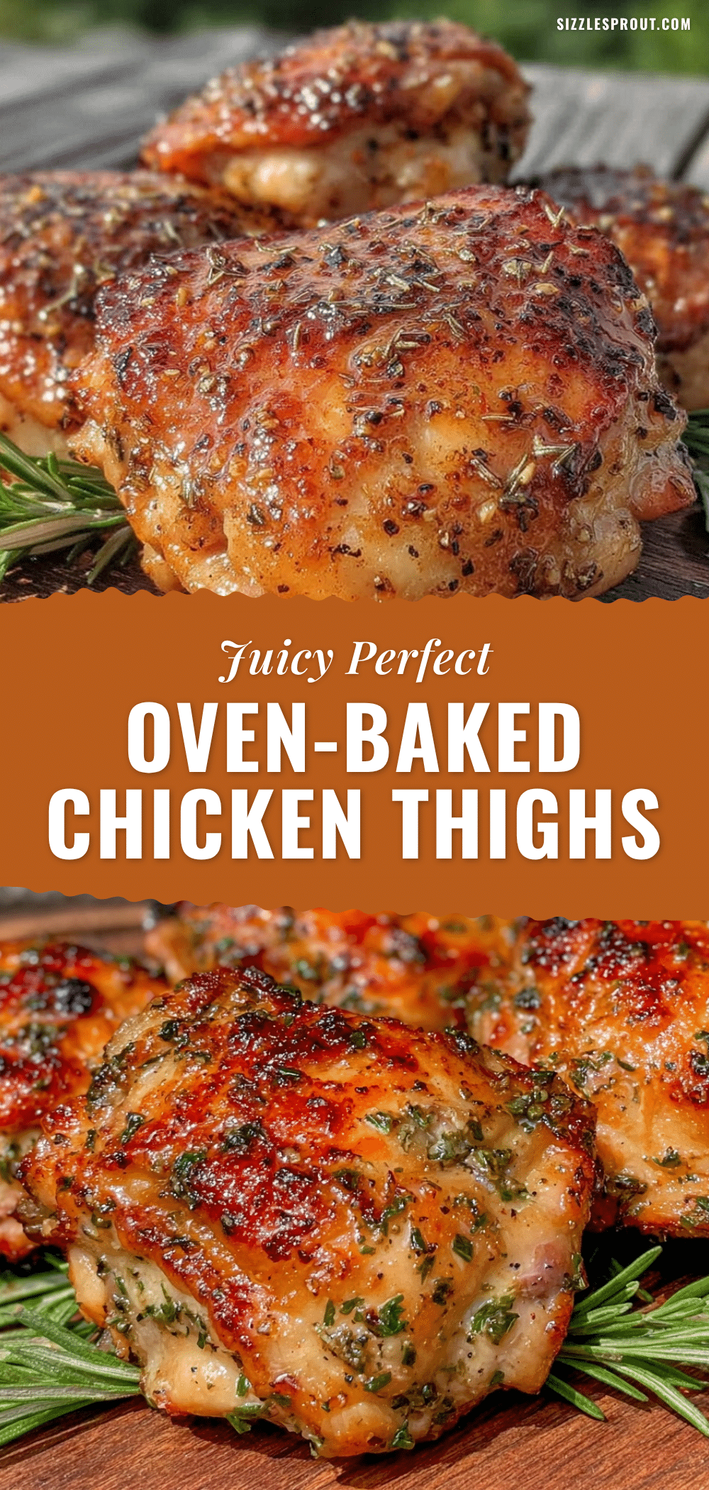 oven-baked chicken thighs recipe