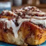 pumpkin cinnamon roll bake - featured image