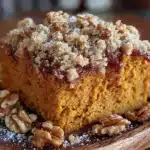 pumpkin coffee cake - featured image