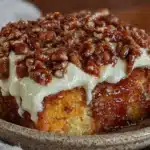 pumpkin dump cake - featured image