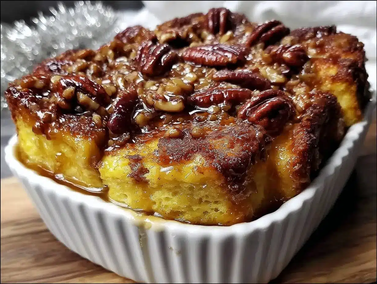 pumpkin french toast casserole preparation steps