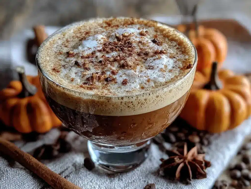 pumpkin spice espresso martini - featured image