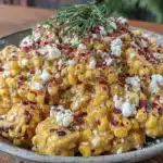 smoked paprika grilled corn elote salad - featured image