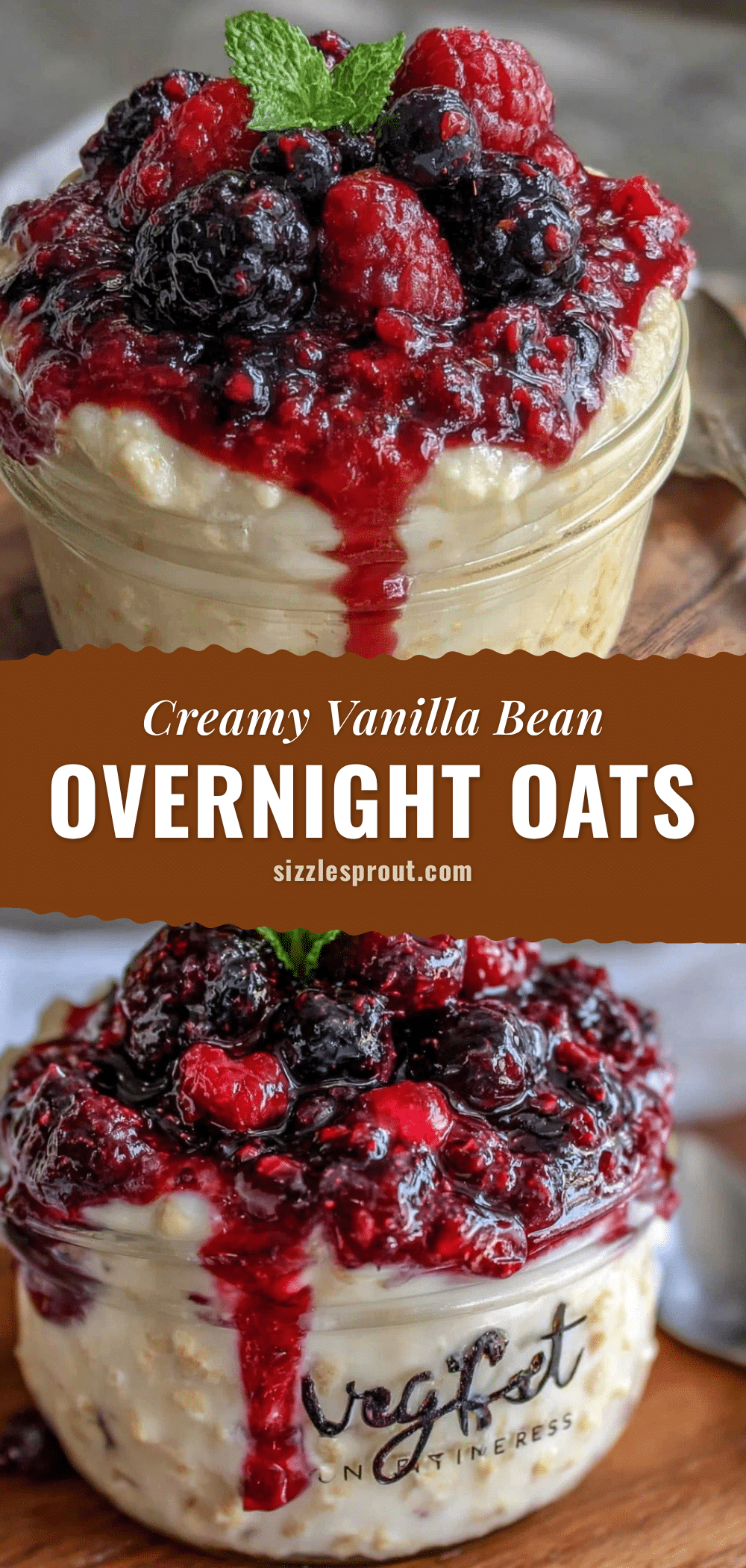 vanilla bean overnight oats recipe