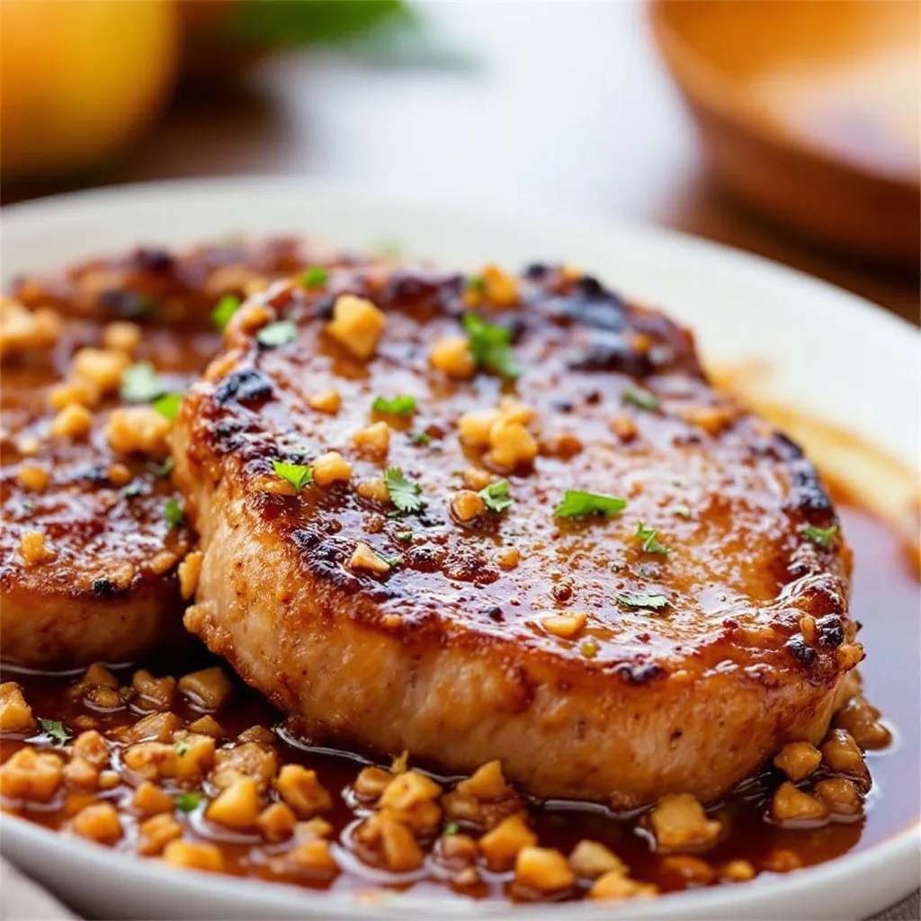 apple cider braised pork chops preparation steps