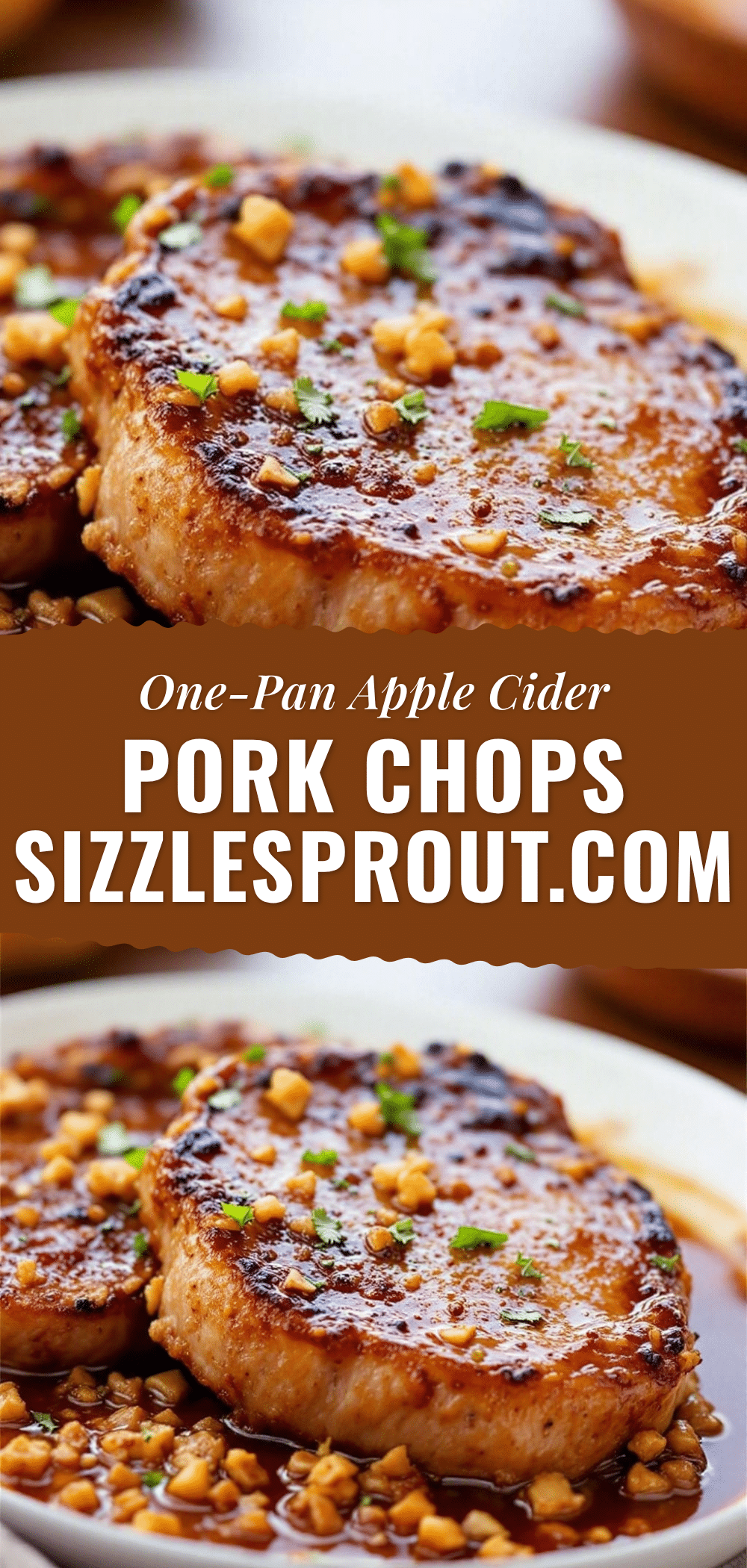apple cider braised pork chops recipe