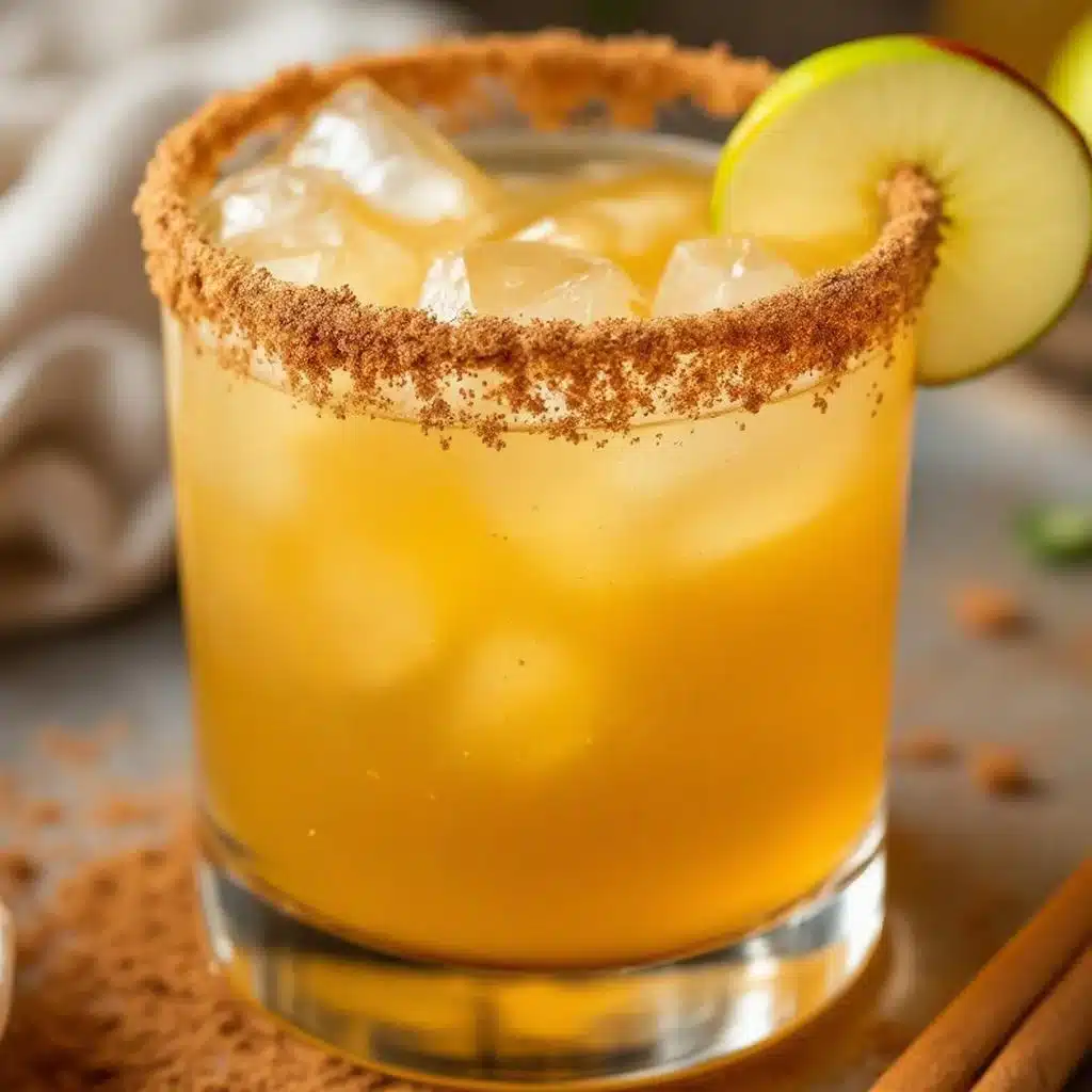 apple cider margarita - featured image