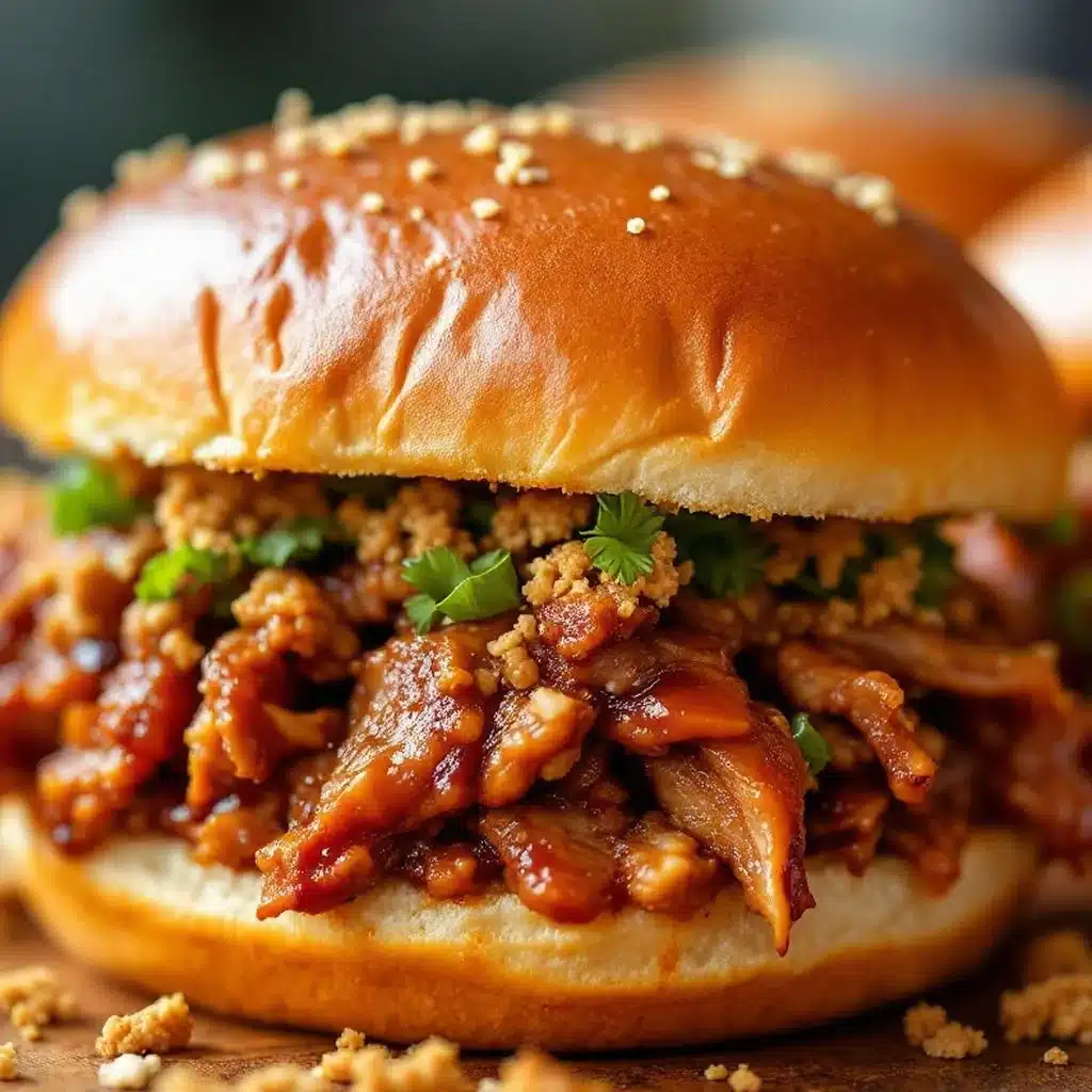 bbq pulled pork sliders - featured image