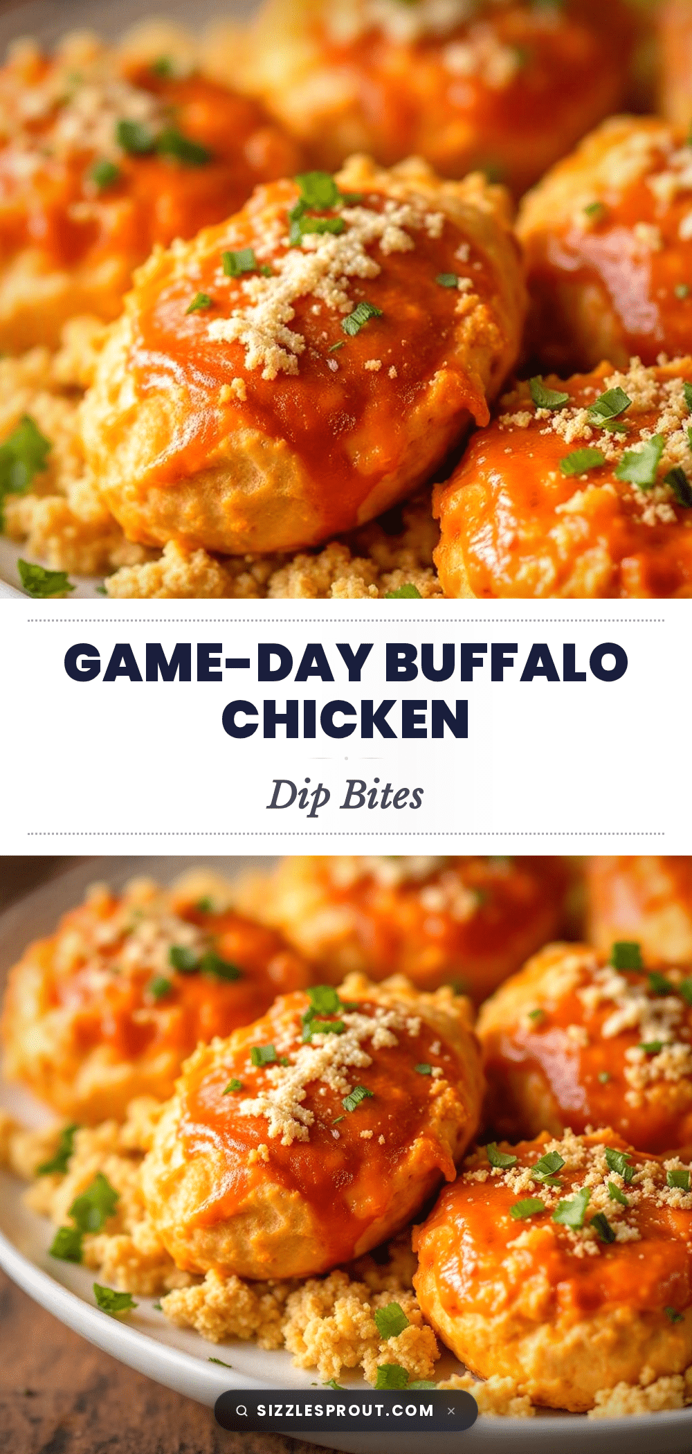 buffalo chicken dip bites recipe