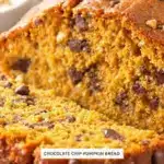 chocolate chip pumpkin bread - featured image