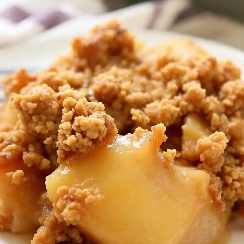 classic apple crisp - featured image