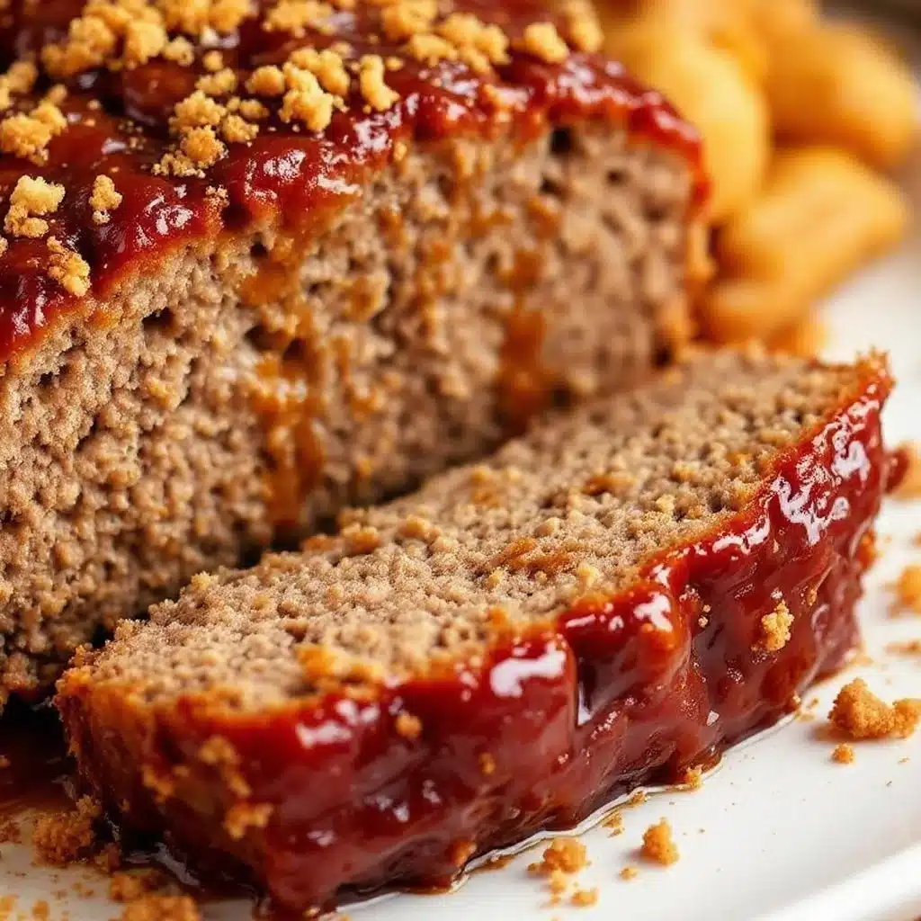 classic meatloaf with brown sugar glaze - featured image