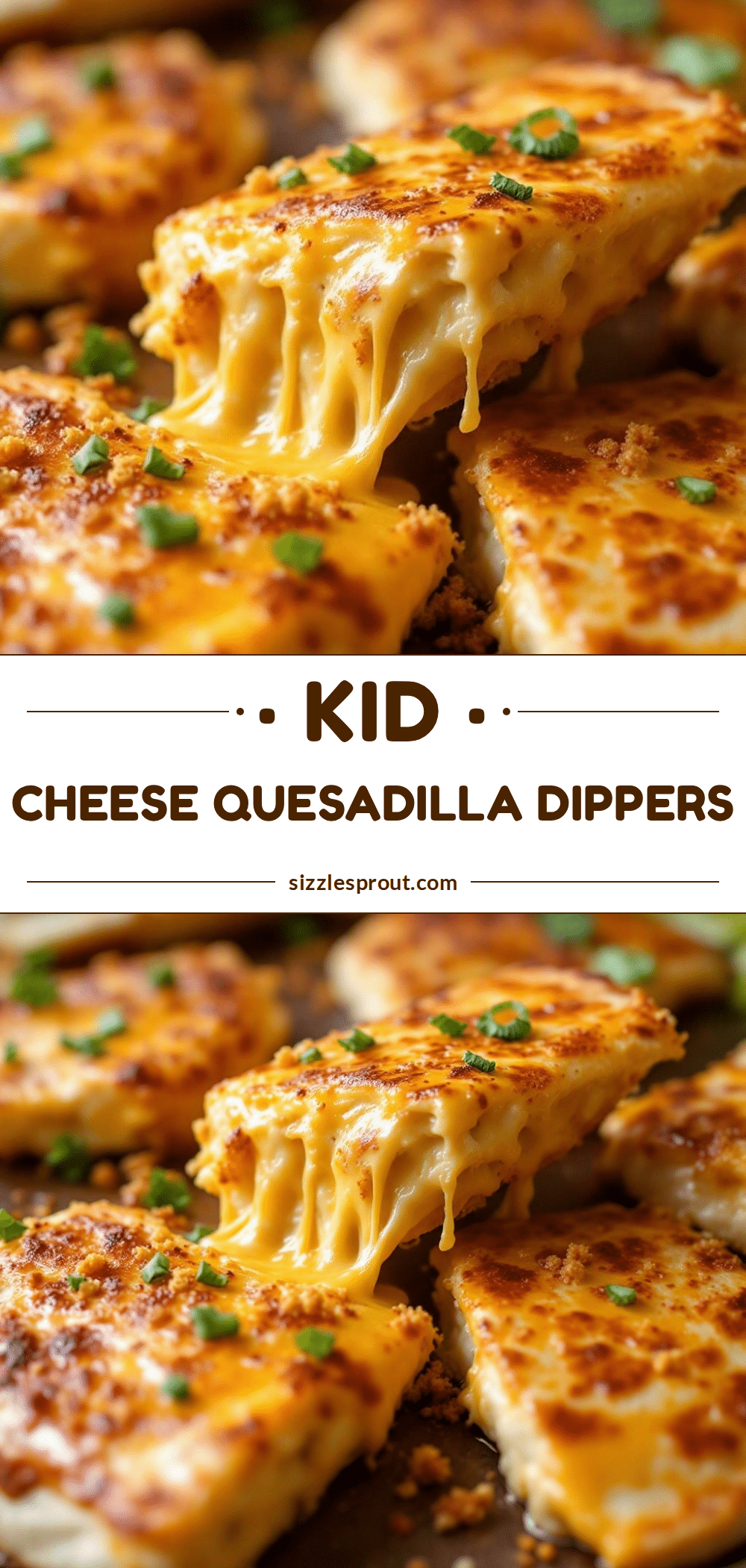 Easy Cheese Quesadilla Dippers recipe