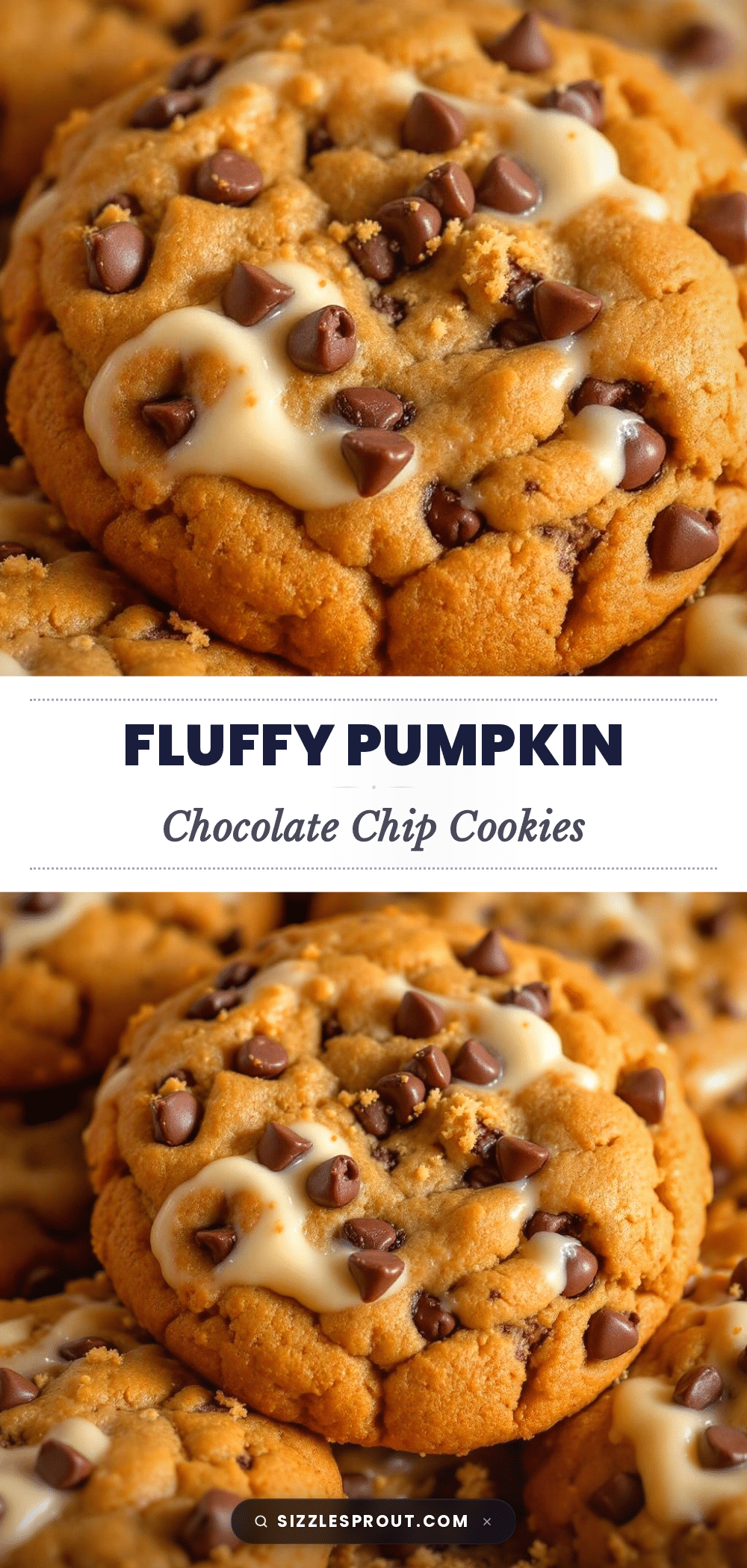 fluffy pumpkin chocolate chip cookies with cream cheese icing recipe