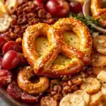 football charcuterie board - featured image