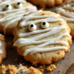 Halloween mummy sugar cookies - featured image