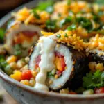 ham and cheese sushi rolls - featured image