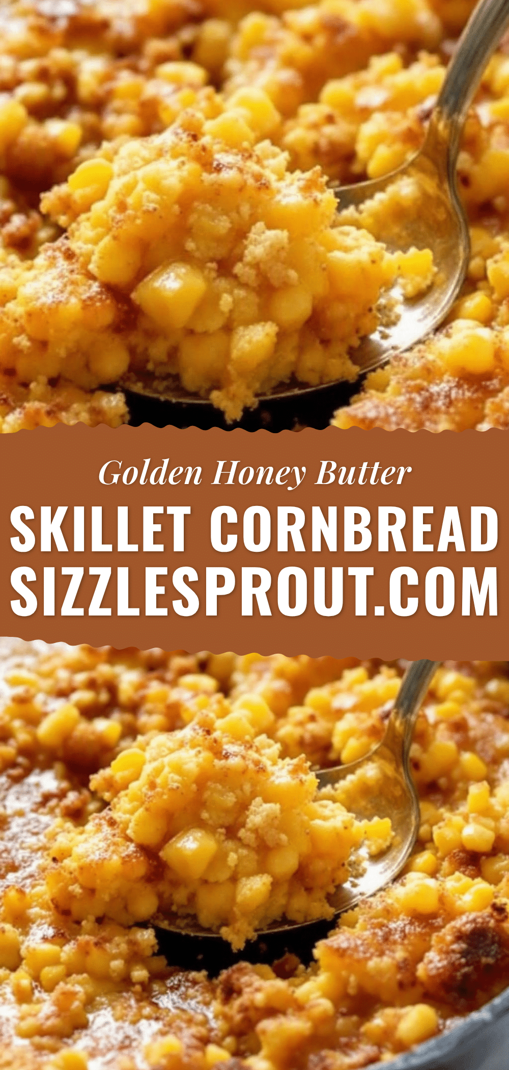 honey butter skillet cornbread recipe